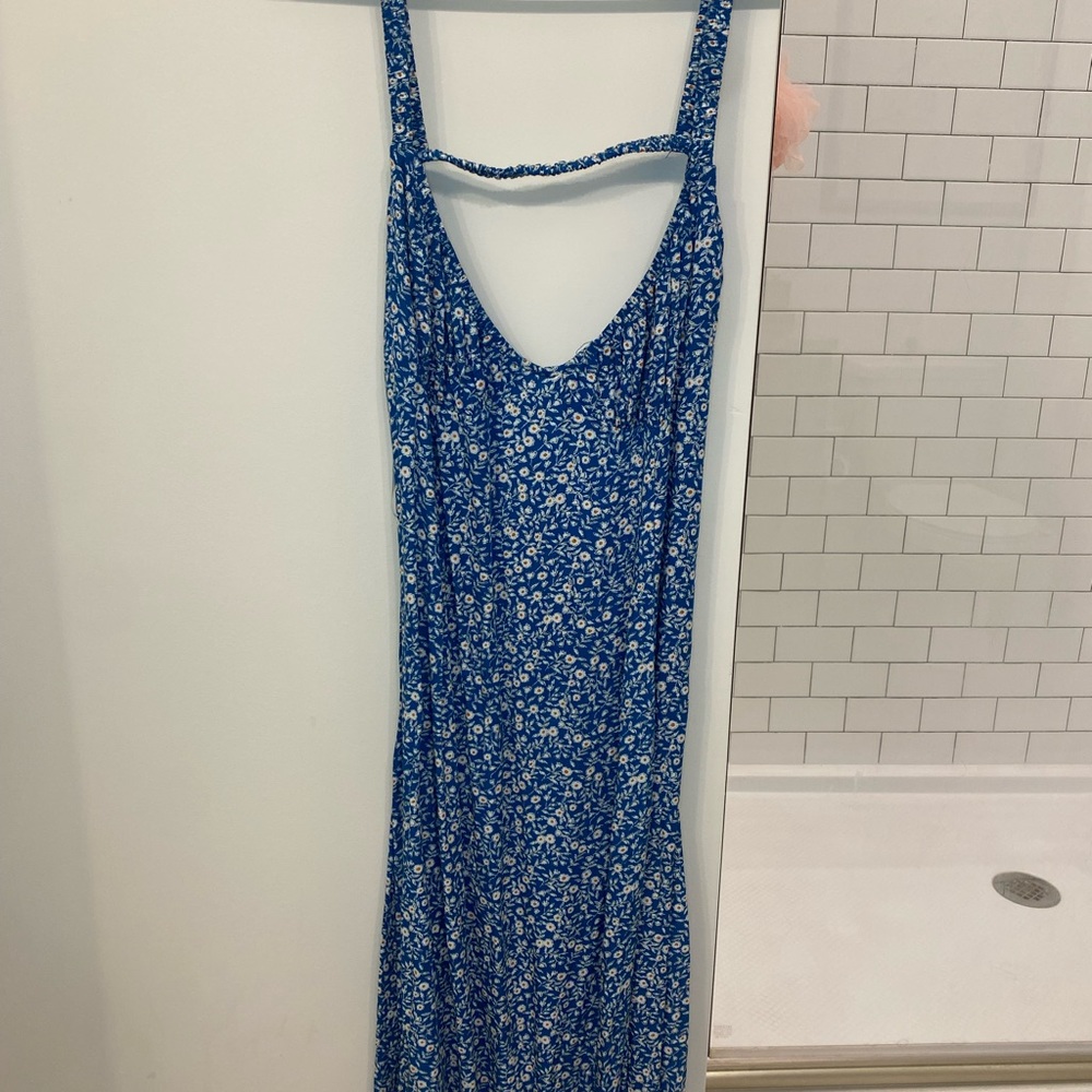 Georgia MIDI Dress Navy Princess Polly Size 8